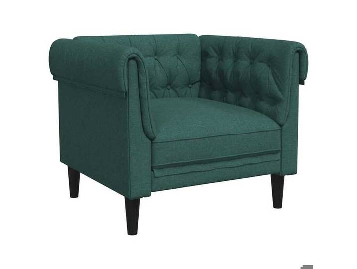 Vert - Canapé - Fauteuil Chesterfield vert foncé tissu &5377