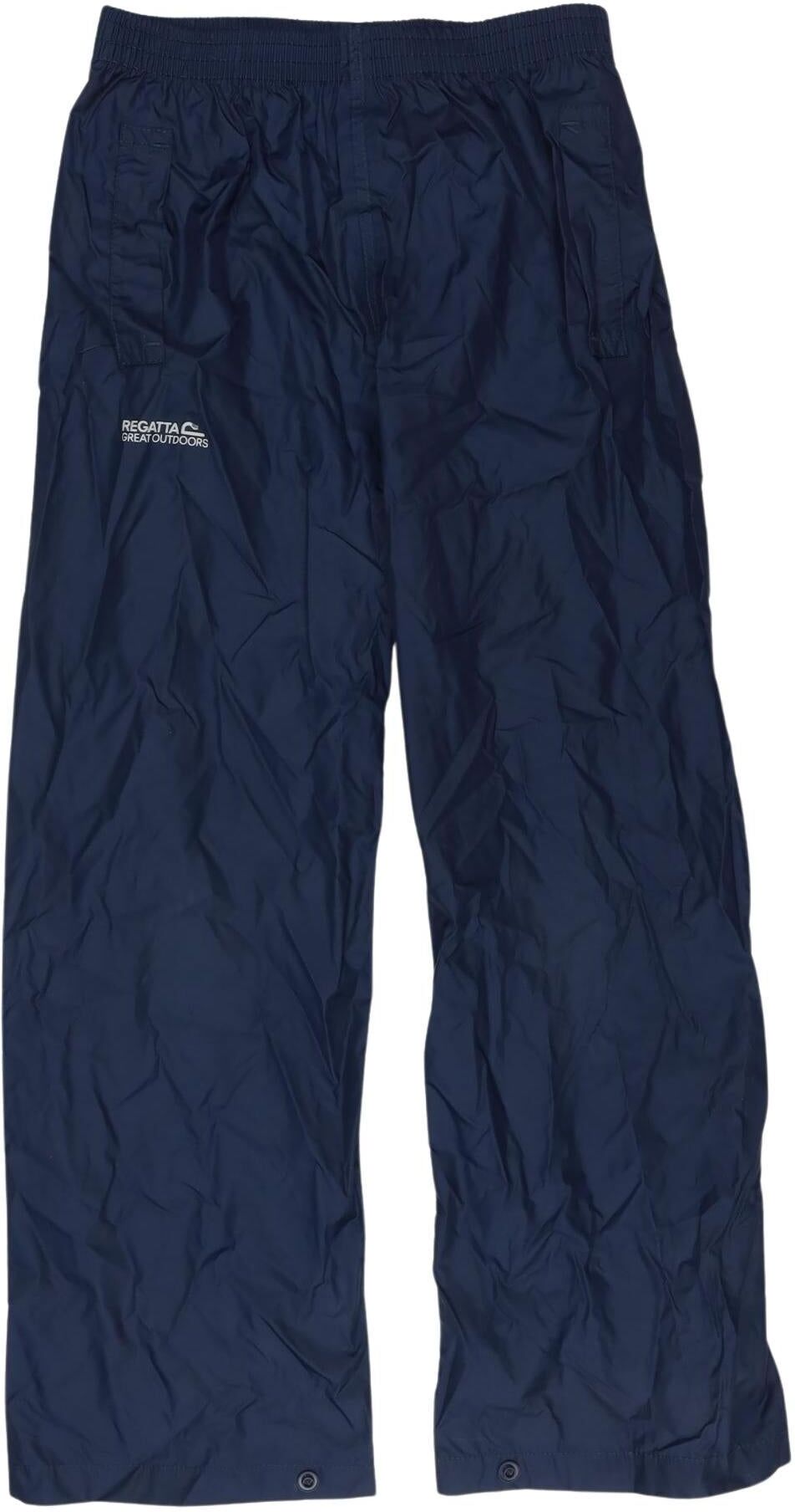 Regatta Jungen Stoffhose, Marineblau, Gr. EU 128, Synthetik - Second Hand