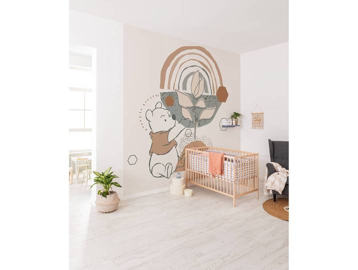 Papier peint Winnie the Pooh Grow 300 x 280 x 0cm Multicolore