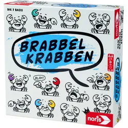 Noris Spiele - Brabbelkrabben – lustiges Sprach- und Reaktionsspiel ab 8 Jahren