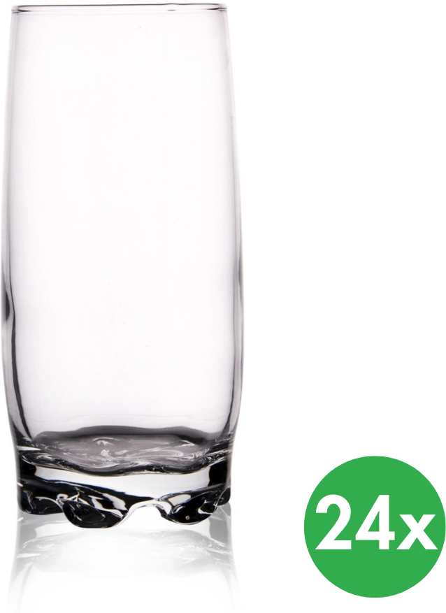 B2B Partner ADORA Glas 0,39 l, 24 Stück