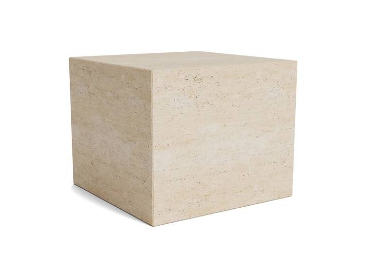 NORR11 Table basse Cubism small 45x45 cm Beige