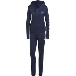 ADIDAS Damen Sportanzug Linear, Größe XS in Blau Blau