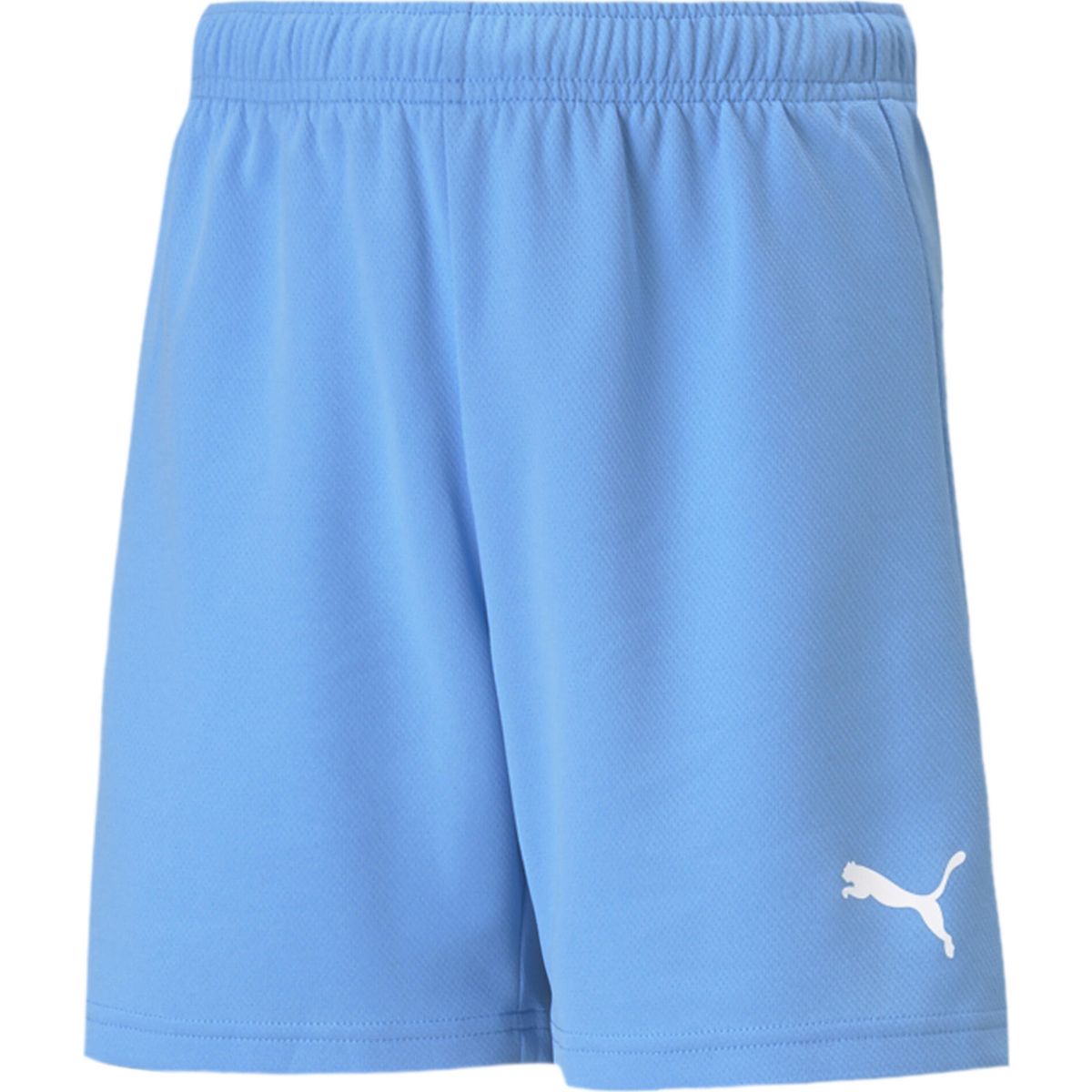 Puma Teamrise Short Jr team light blue-puma white (18) 176 704943-18-176
