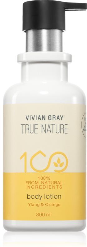 Vivian Gray True Nature Ylang & Orange lait rafraîchissant corps 300 ml