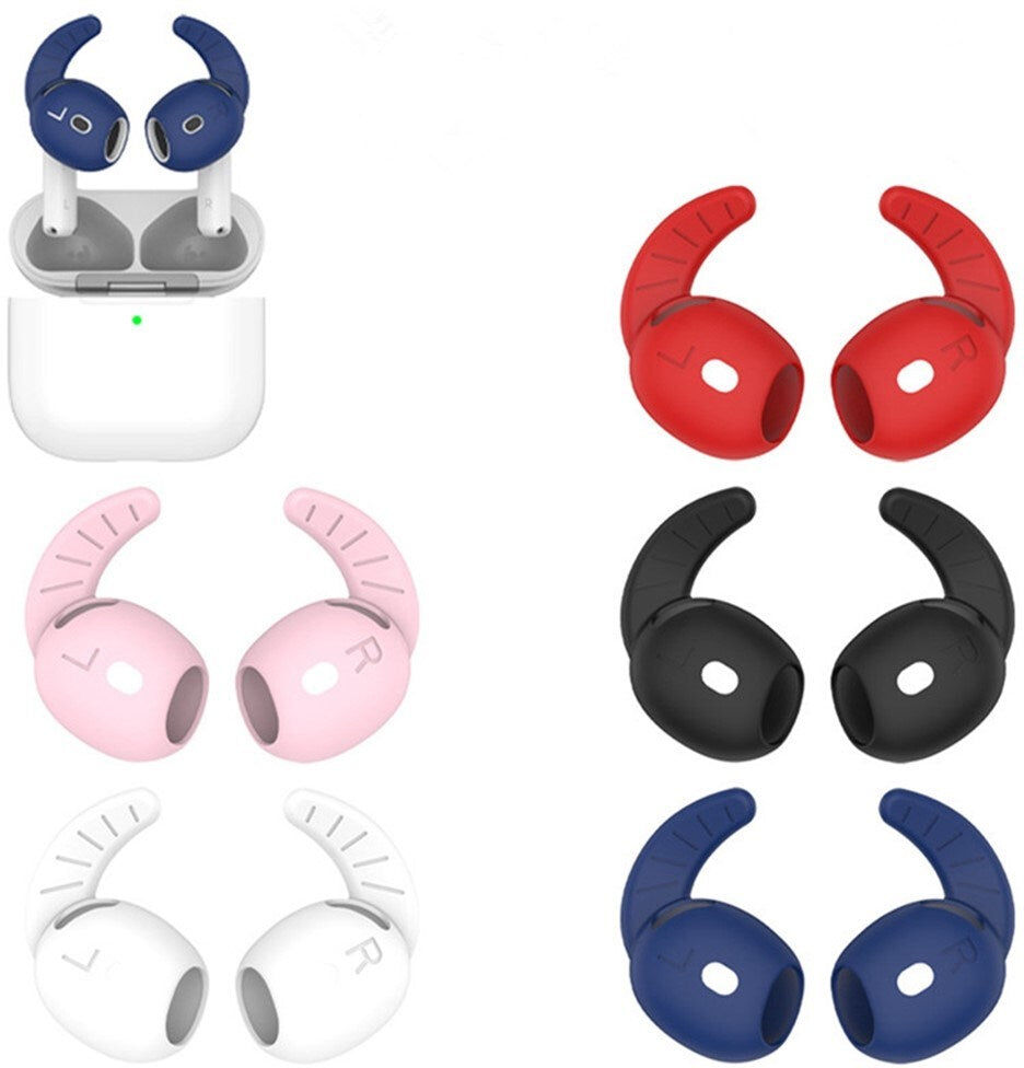 TABLETCOVERS.DK AirPods 4 Silikone Beskyttelsescover – Pakke med 5 Stk.