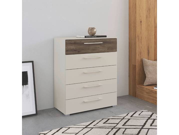 Commode Luana 80 x 100cm Beige/Cachemire