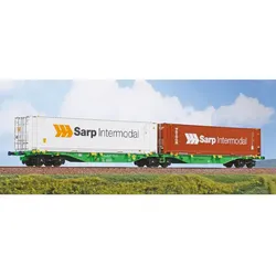 A.C.M.E. AC40492 H0 Containerwagen Sggmrss 90‘ "Sarp Intermodal", MFD Rail, Ep. VI