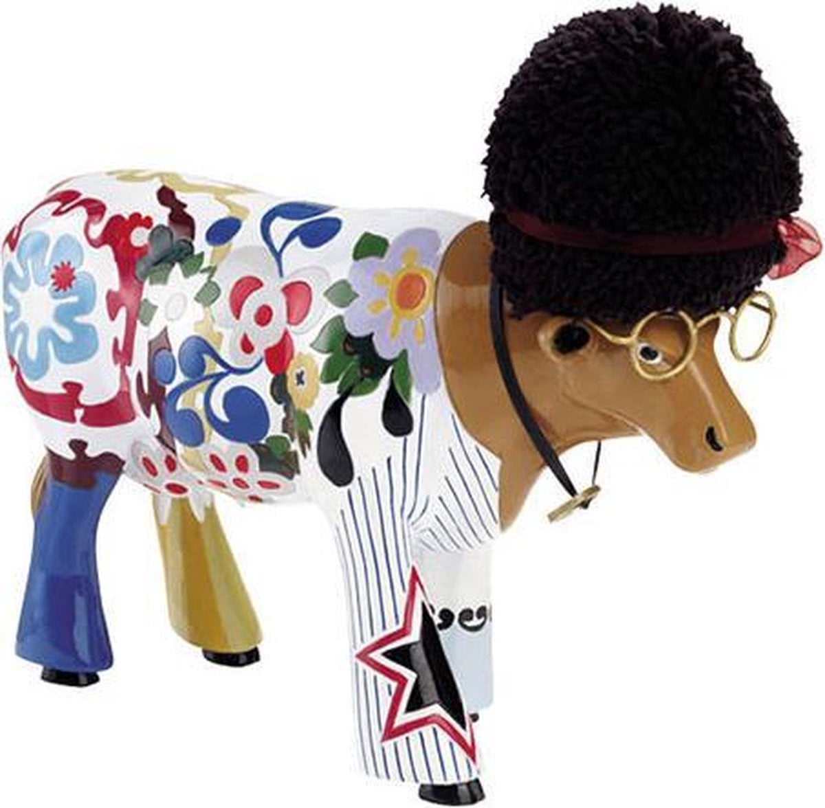 Cowparade Wooodstock Large 46702 decoratief tafelbeeld voor volwassenen