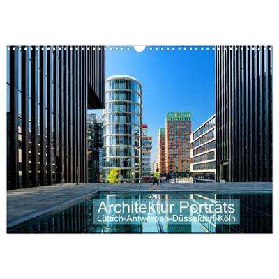 Architektur Porträts (Wandkalender 2027 DIN A3 quer), CALVENDO Monatskalender