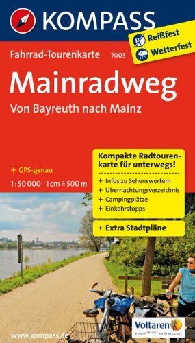 Mainradweg, Von Bayreuth nach Mainz 1 : 50 000 - Preis vom 12.10.2026 11:37:12 h