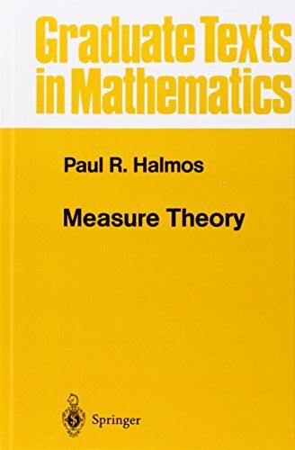 Paul Richard Halmos - Measure Theory (Graduate Texts in Mathematics) - Preis vom 10.10.2026 11:48:34 h