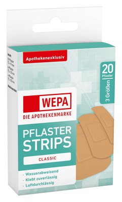 WEPA Apothekenbedarf GmbH & Co KG WEPA Pflasterstrips Classic wasserabweis.3 Größen 20 St 16233858