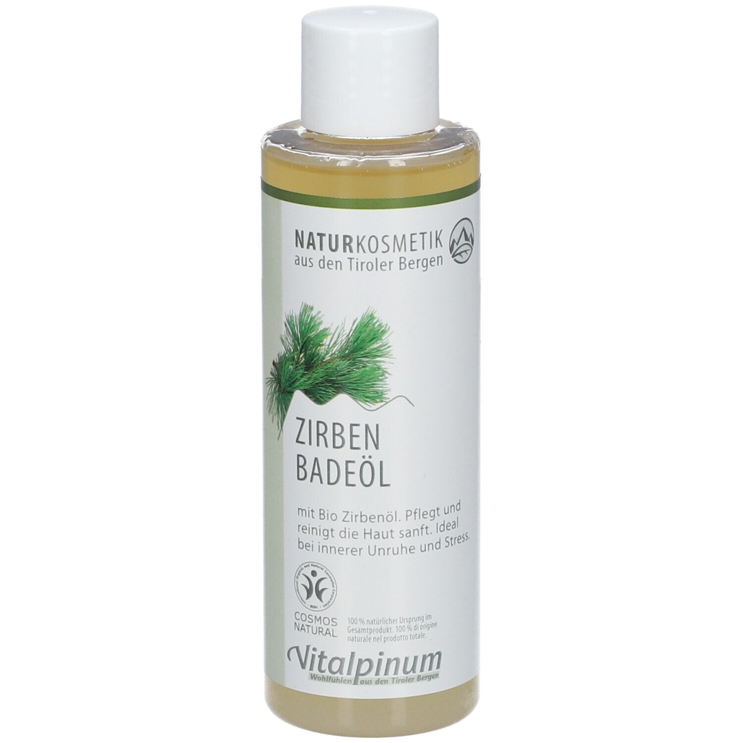 Zirben Naturkosmetik Badeoel 150 ml Badeöl