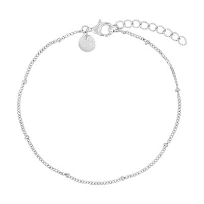 Silberarmband TOM TAILOR, silber (silberfarben), Armbänder, Damen, 20cm, Silber 925 (Sterlingsilber), Silberarmband