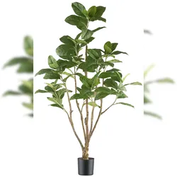 CREATIV green künstliche Pflanze Ficus moclame, 115cm
