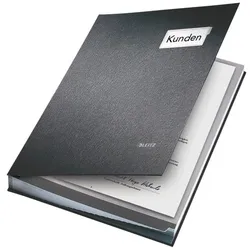 LEITZ Unterschriftenmappe 5700 20 Fächer - schwarz