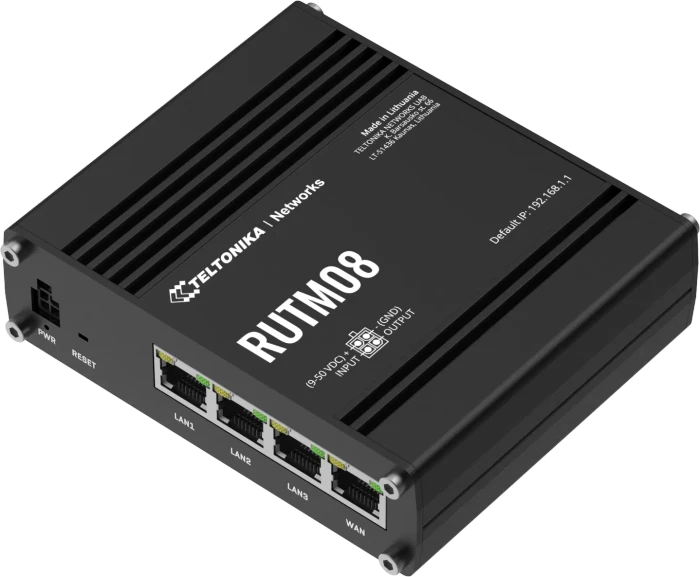 Teltonika NETWORKS RUTM08 kabelgebundener 4x RJ45-Ports Router