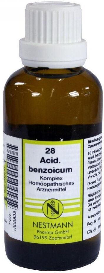 NESTMANN Acidum Benzoicum Komplex Nummer 28 Dilution