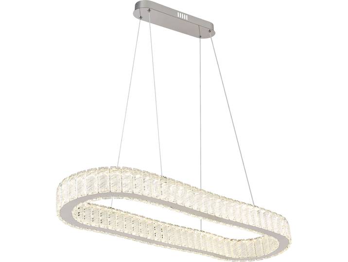 Lampe à suspendre Salle à manger Cristaux Dimmable LED Lampe à suspendre 67162-58