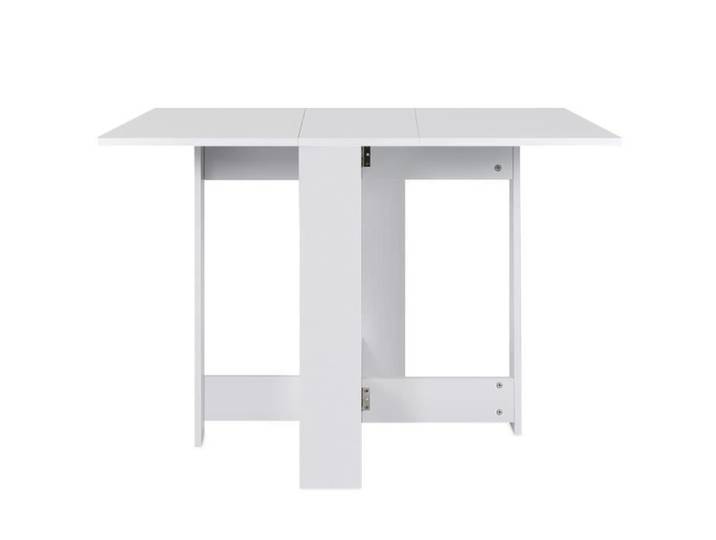 Table pliante 103*76*73.4cm blanc