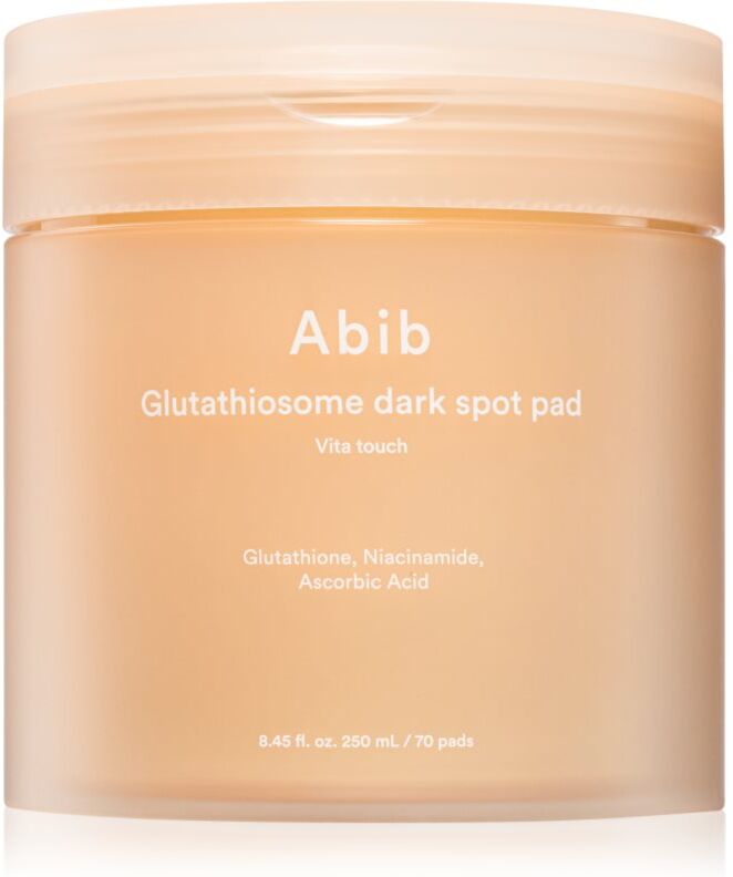 Abib Glutathiosome Vita Touch Dark Spot Pad soothing pads for radiance and hydration 250 ml