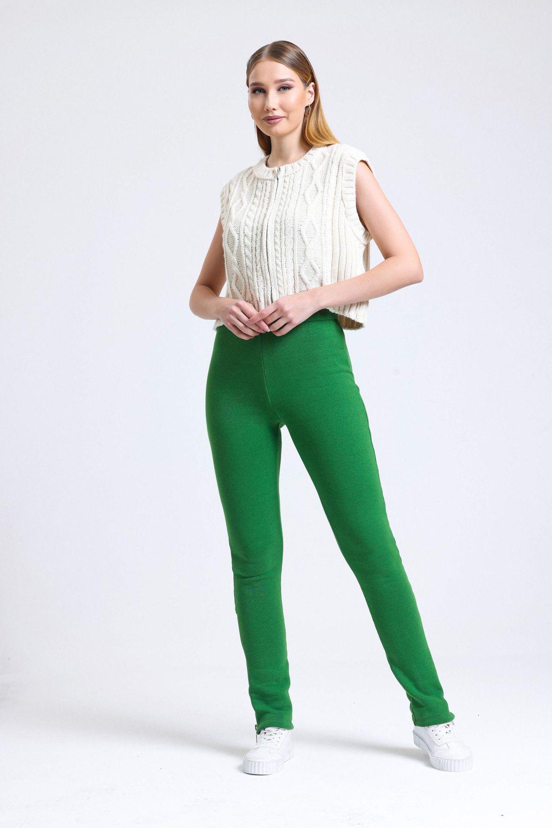Hoge Taille Zip Slit Sweatpants Trouserbroek