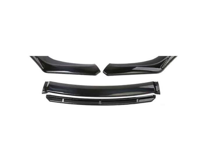 THBNKPE Frontstoßstangenlippe für Opel Insignia B Grand Sport Tourer Wagon 2017-2022,Spoilerlippe Lip Spoiler Splitter Kinnspoiler Stoßstangenschutz Zubehör,A1-All Black