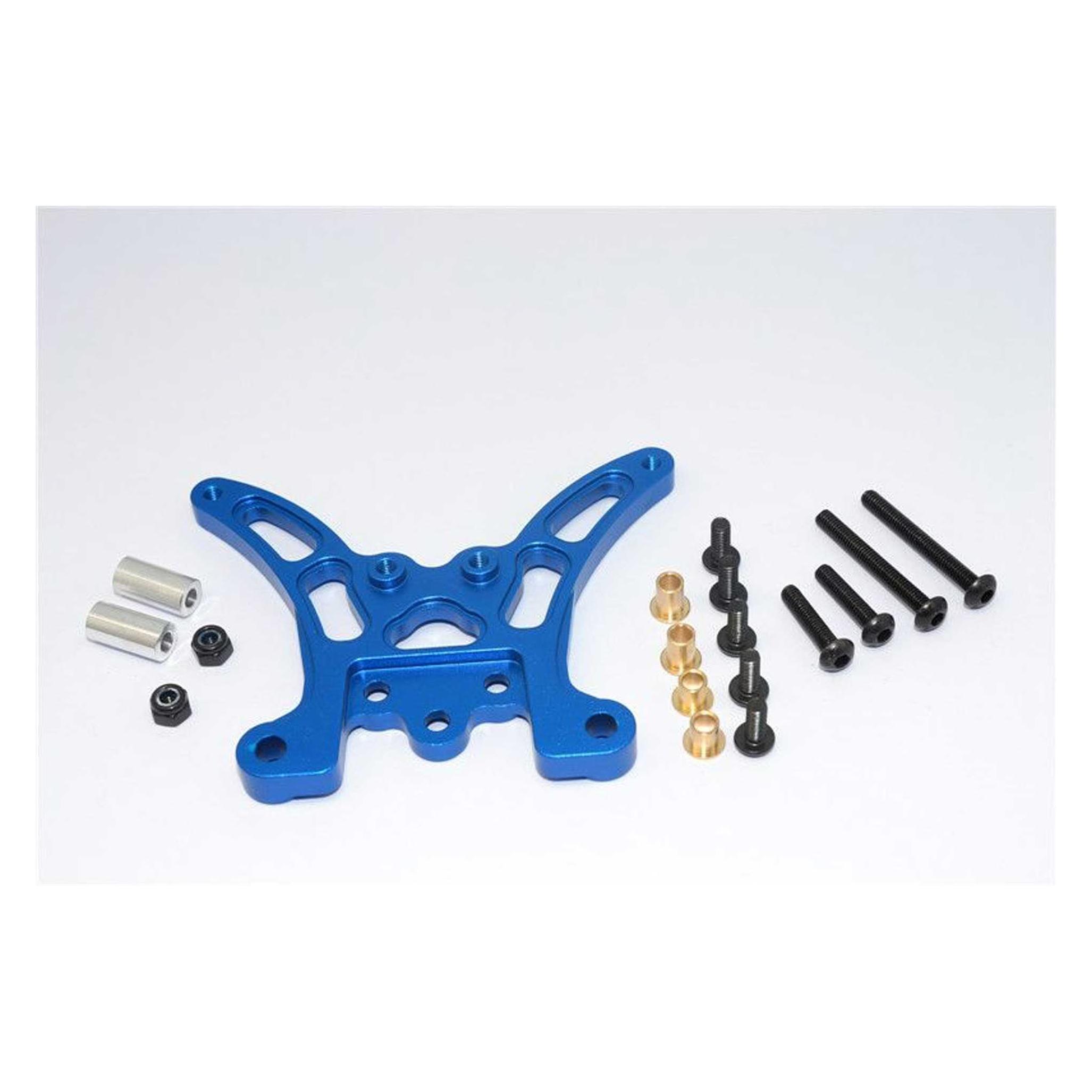 GPM aluminium dämpfersteher hinten blau tamiya tt02b (GPMTT2B030B)
