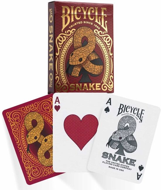 Jeu de 54 cartes Chinese Zodiac Snake - Bicycle