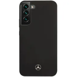 Mercedes Hard case MEHCS22SSILBK S22 S901 black (Samsung Galaxy S22), Smartphone Hülle, Schwarz