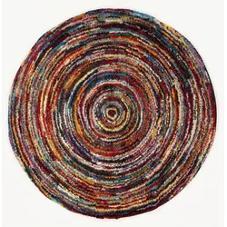 Webteppich FUNNY Round (D 160 cm) - D 160 cm