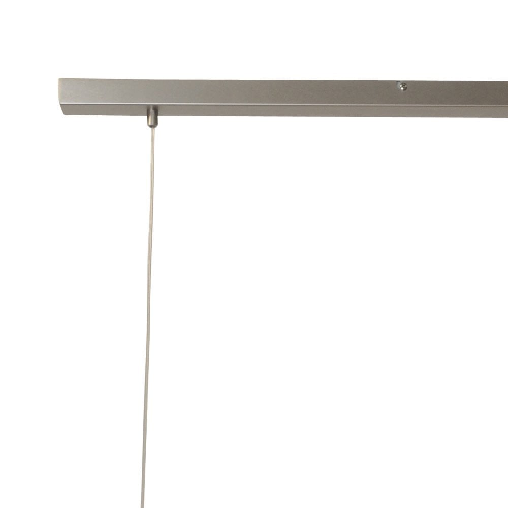 Masterlight Concepto 3x20 Betongrijze eettafel hanglamp van metaal