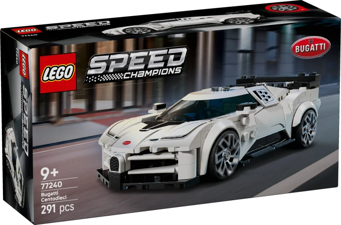 LEGO Speed Champions 77240 Bugatti Centodieci Hypersportwagen