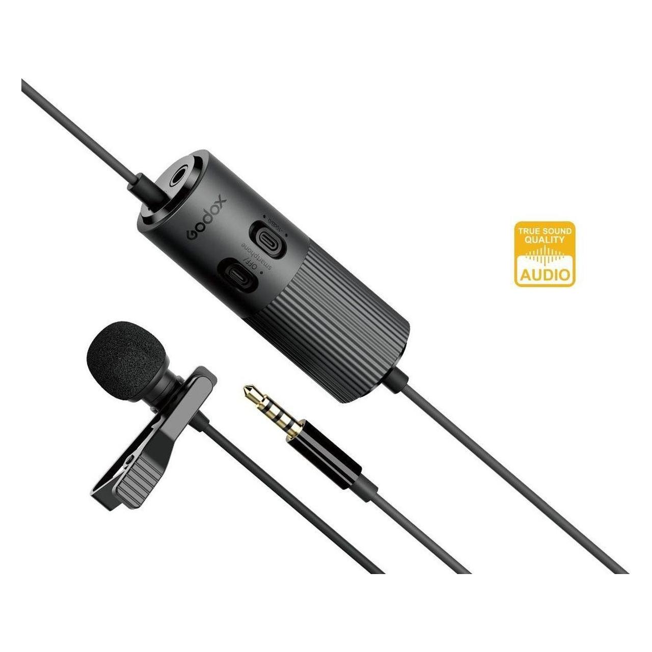 Godox LMS-60G mikrofon krawatowy (6m) wzmocnienie standardowe (LMS-60G)