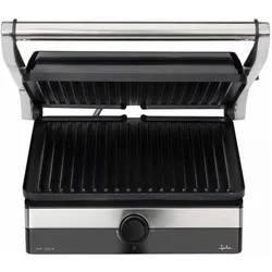 Jata JEGR1596, Tischgrill, Silber, Schwarz