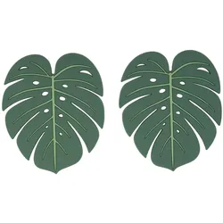 alpina, Untersetzer, Untersetzer 2er Set Blattform (2x, Glasuntersetzer)