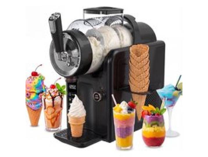 Slush Granita Machine 2L Ice Slush Machine with LED Display Slush Machine for making ice cream smoothies milkshakes