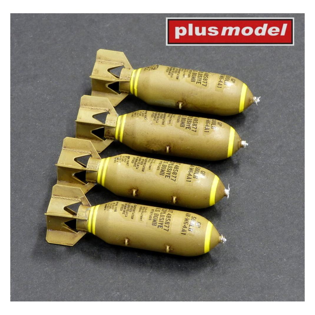 Plus Model Bombs 500 lb (AL4115)