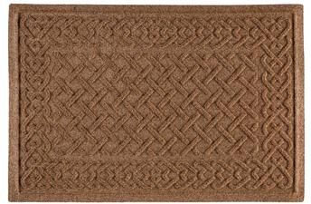 Evergreen "20"" x 30"" Waterhog Indoor/Outdoor Rug, Cable Weave - 20"" x 30"" Rectangle"