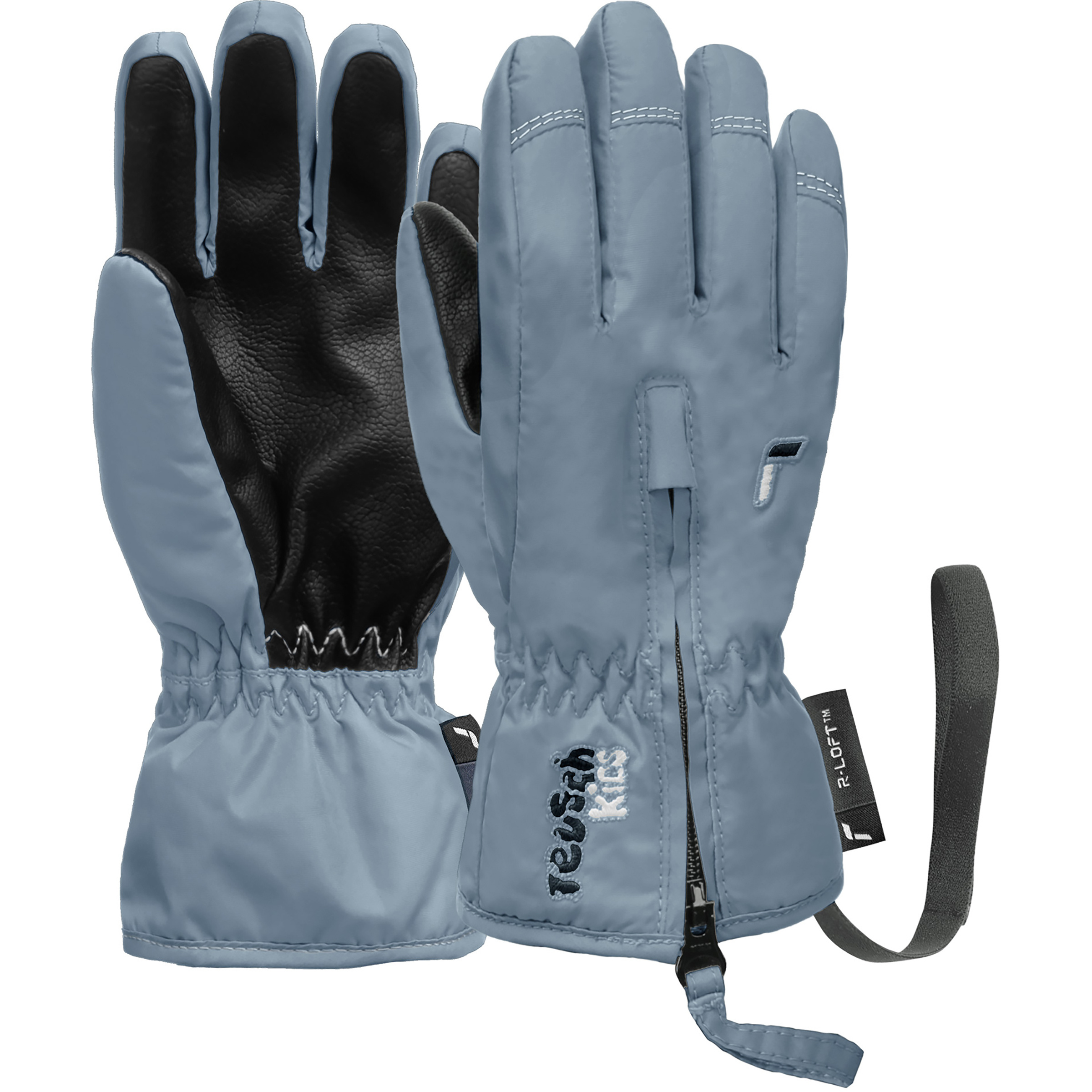 Reusch Ben Kinder Fingerhandschuhe blau Größe M Skifahren Widerstandsfähig Wasserabweisend