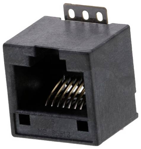 Molex Cat 3 Mod Jack/Plug 855135001 Buchse Schwarz