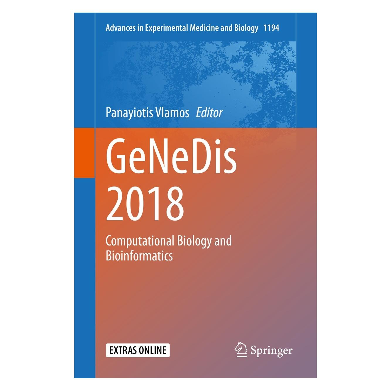 Springer GeNeDis 2018 (Englisch, Hardcover, Panayiotis Vlamos) (9783030326210)