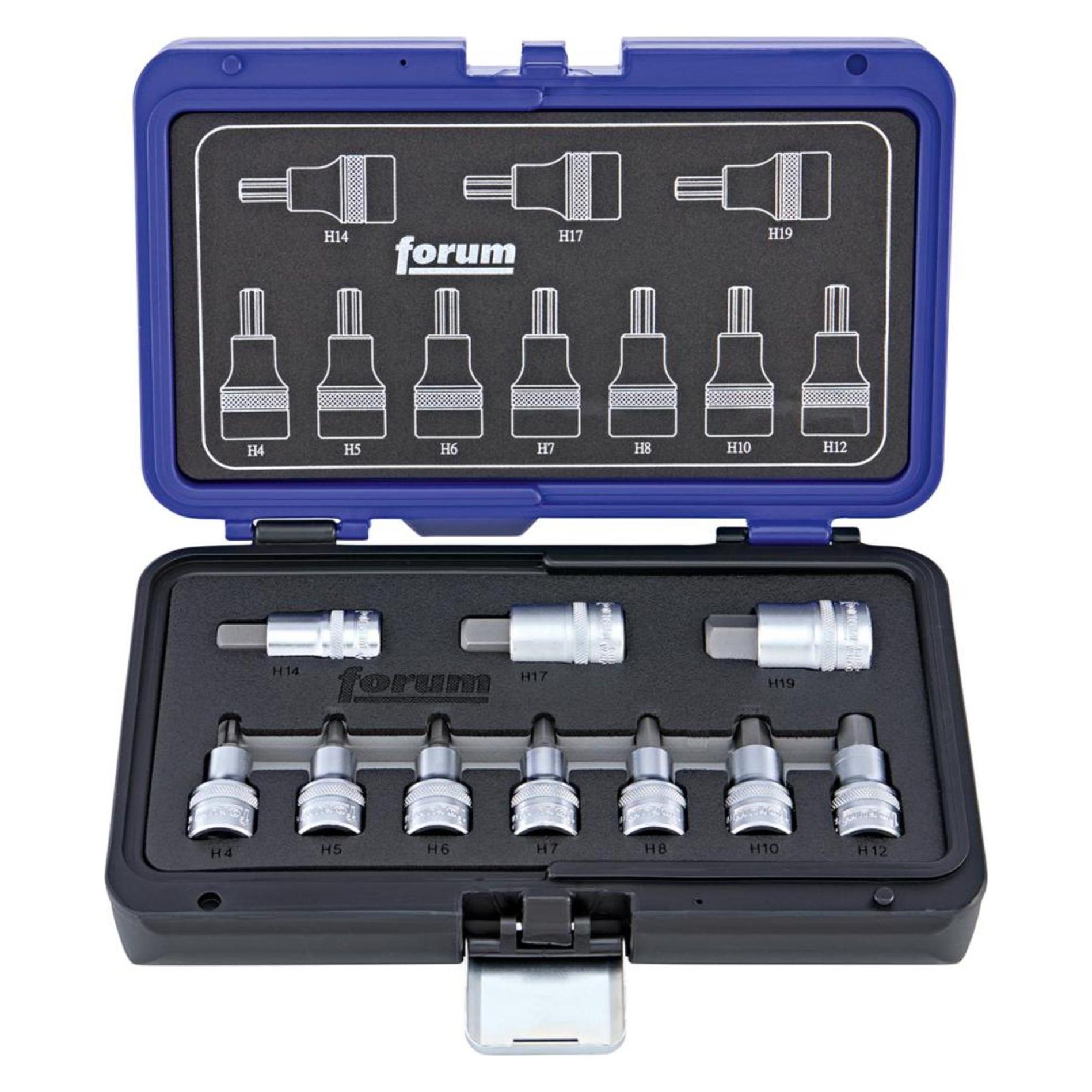 Forum Professional Solutions Einsatzgarnitur 1/2" 10tlg. (1/2") (4317784922487)