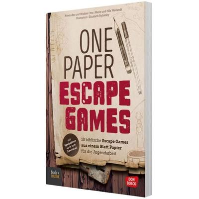 One Paper Escape Games, Set von Alexander Otto,Wiebke Otto,Merle Weilandt,Nils Weilandt, Don Bosco, 978-3-7698-2561-9