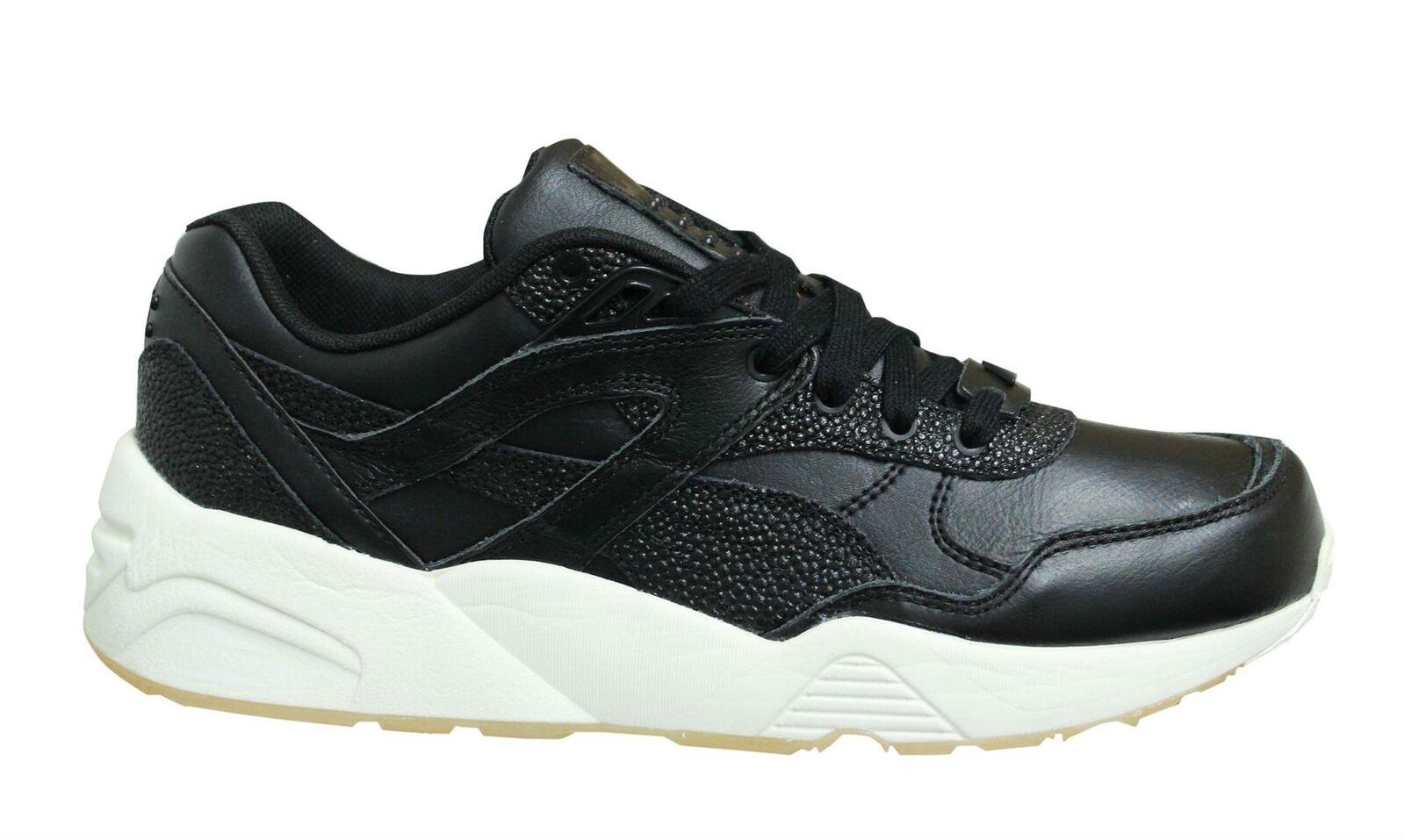 Puma Trinomic R698 Decor Black Low Lace Up Damestrainers 360533 01
