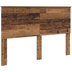 vidaXL Kopfteil mit Kopfteil Altholz 150 cm Holzwerkstoff