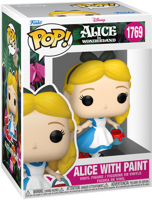 Funko Pop! Vinyl Disney Alice in Wonderland Alice with Paint Vinyl Figure #1769