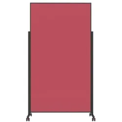 Magnetoplan Design-Moderationstafel »VarioPin« Rahmen schwarz rot