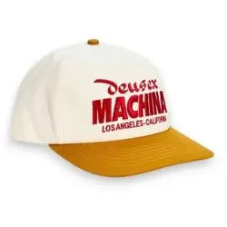 Deus Ex Machina für Herren. D263MHA517 Gelbe Primo-Mütze (OSFA), Lässig, Baumwolle